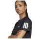 Adidas Γυναικεία κοντομάνικη μπλούζα Club 3-Stripes Tennis Climacool Tee